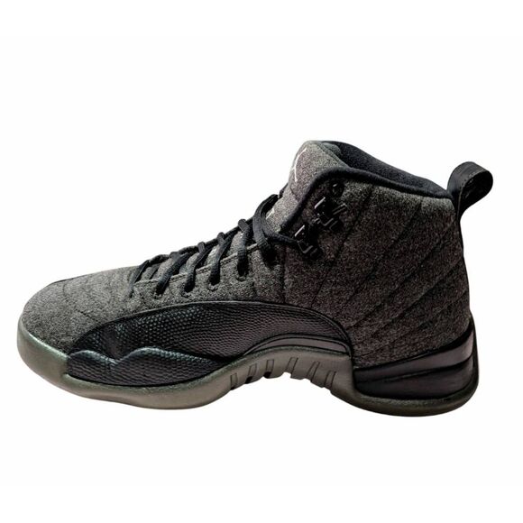 NIKE Air Jordan 12 Retro \'Wool\' Sneakers Size 12 main image 8